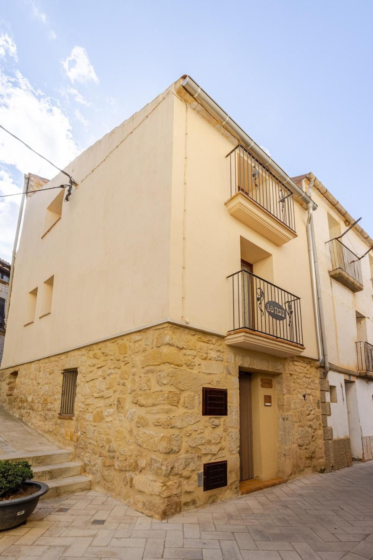 Casa rural Lo Niu Caseras Exterior foto